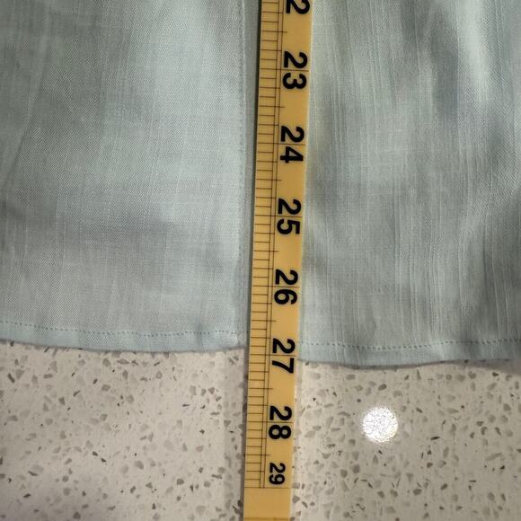 Torrid Light Blue Button Front Babydoll Flowy Cami Top 3X Plus Size Pastel Soft - Picture 8 of 8